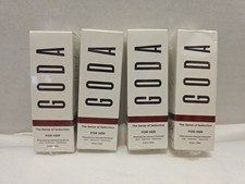 4 NEW GODA For Her Pheromone Infused Perfume 0.5 fl oz Jasmine Peony Rose Lot