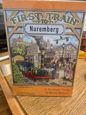 First Train to Nuremberg Board Game 2010 by Z-Man Games New in Shrink Wrap
