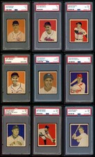 1949 Bowman Baseball Almost Complete Set 6 - EX/MT 6920143 (198 / 240 cards)