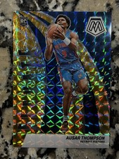 2023-24 Mosaic Ausar Thompson Elevate RC Reactive Yellow #2/99 Pistons Rookie