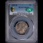 1909-D 25C Barber Quarter PCGS MS64 CAC