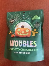 The Woobles Hal the Jack O Lantern Pumpkin Crochet Kit NEW Wobbles