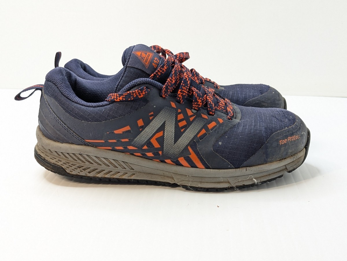 New Balance 412 Work Shoes Mens Sz 8 D Blue Gray Industrial Alloy Safety Toe New Balance Industrial 412 Alloy Toe Men main image 3