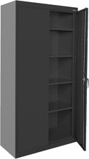 CA41362472-09 Classic Series Metal Storage Cabinet with Adjustable Shelves, Lock