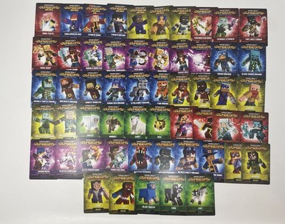 Minecraft Dungeons Arcade Cards Lot of 55 different (Series 5) Raw Thrills