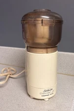 Sunbeam Oskar Jr. Chopper Plus Food Processor Model 14131 Vintage Small Blender