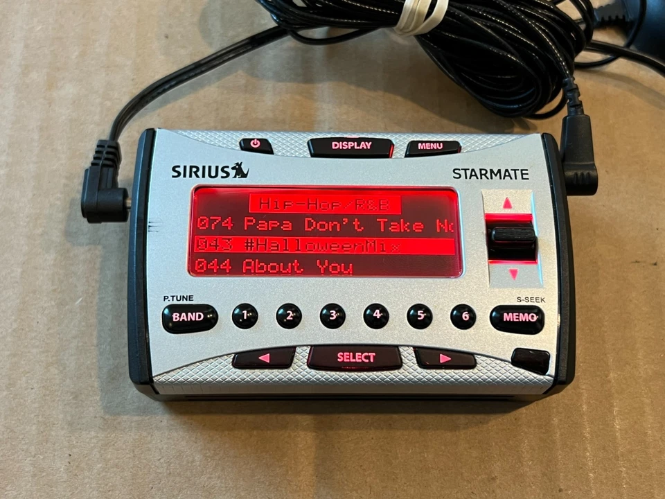 Receptor de rádio via satélite STARMATE ST1 Sirius XM VITALÍCIO SUB SPORTS HOWARD - Imagem 3 de 4