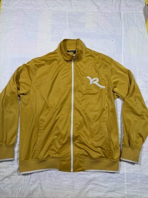 Roca Wear yellow Zip Up Jacket Size 2 Xl