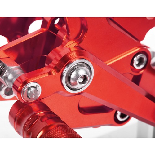 Pair CNC Rearsets Rear set For Honda CBR1000RR 04-07 / CBR600RR 03-06 Adjustable - Picture 11 of 11
