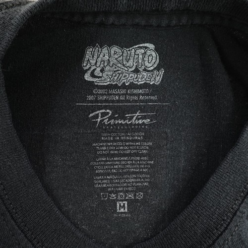 Primitive Shirt Mens Medium Black Naruto Skater Skateboards Japanese Anime Tee ^ - Picture 10 of 11