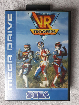 SEGA Mega Drive Spiel - VR Troopers mit OVP und Anleitung, getestet!