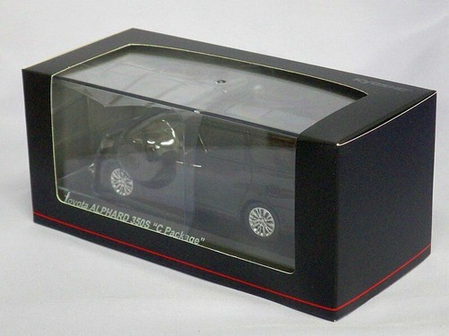 Toyota Alphard 350S C Package 2012 V6 Black Kyosho 03646BK 1/43 Rhd Japan - Picture 7 of 8