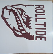 Alabama Crimson Tide vinyl decal - Picture 8 of 10