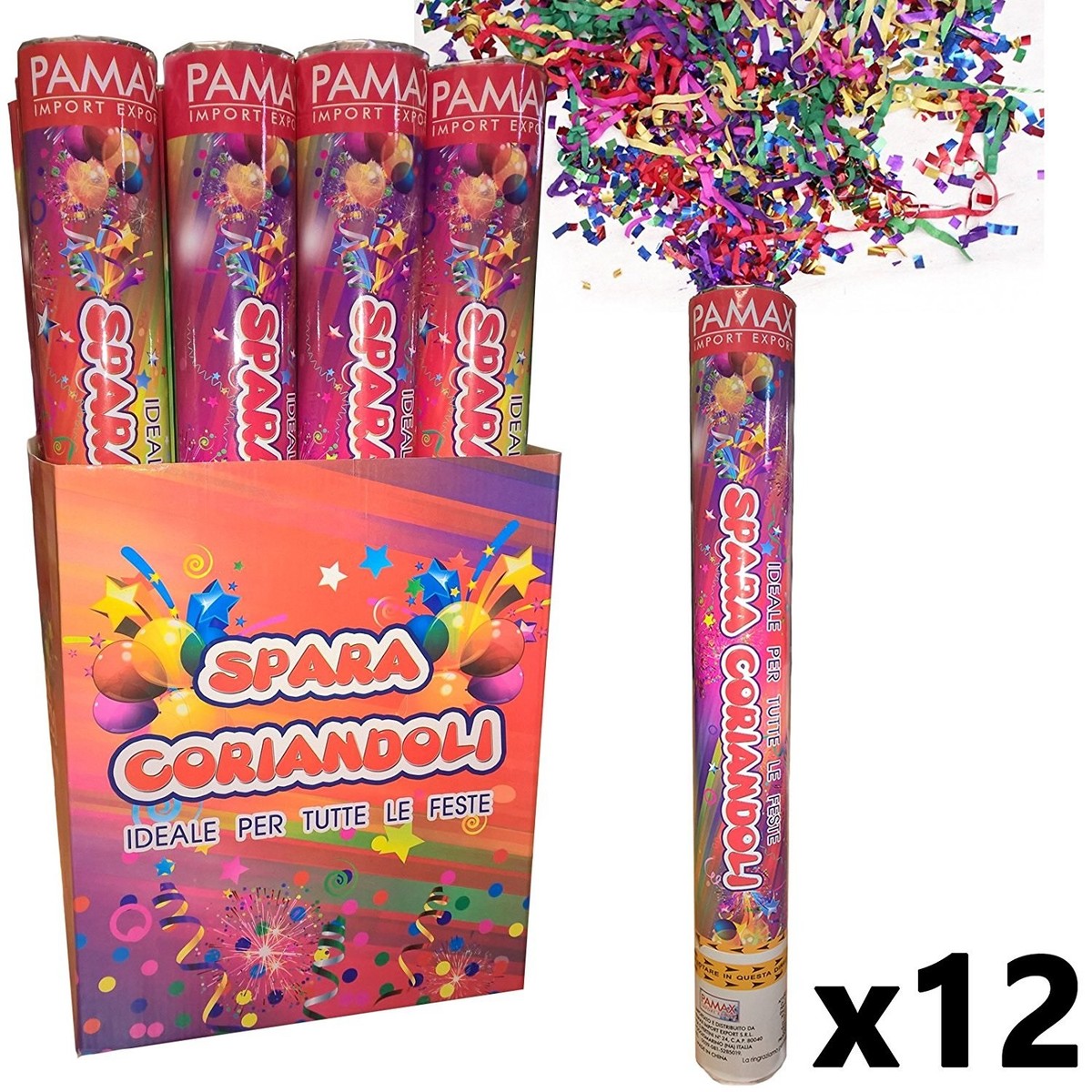SPARKLERS CLUB® - Coriandoli a forma di cuore, 40 cm, confezione da 4 pezzi, per compleanno, matrimonio, portata di 10 metri, presa in mano facile