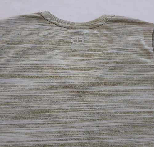 Tapout Thyme Green V-Neck Women's T-Shirt Size Small - Picture 7 of 7