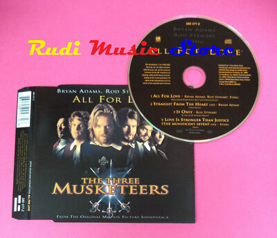 Single CD Bryan Adams, Rod Stewart, Sting  All For Love 580 477-2 no lp*mc(S19)