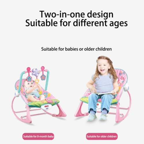 Baby Infant To Toddler Vibration Bouncer Rocker Swing Chair Soothing Music Toys - Picture 4 of 29