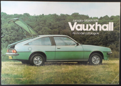 Vauxhall Range Prospekt Jan - März 1979 - Chevette Viva Cavalier Carlton Royale