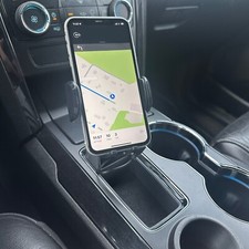 V2 Console Shifter Pocket Phone Mount 13-19 Ford Explorer Police Interceptor