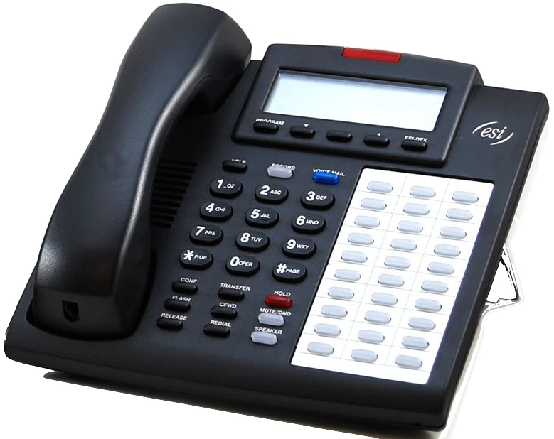 esi | 48-BUTTON DIGITAL DISPLAY SPEAKERPHONE ✪NOS✪ 48 KEY H DFP TELEPHONE PRO US - Image 4 of 4
