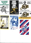 Baltimore Skipjacks AHL Hockey schedules - 1981- 1993 *lot of 7* Penguins & Caps — photo 1