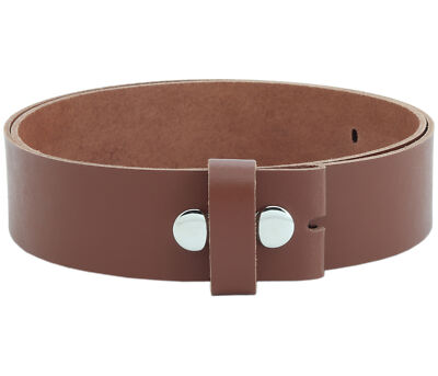 Ledergürtel 100% Echtleder,4 cm Gürtel MADE IN GERMANY, Hellbraun, EB101