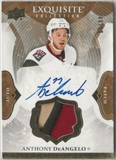 2016-17 Exquisite Collection Endorsements Relics #ERAD Anthony DeAngelo 48/50