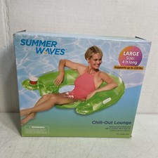 Flotador inflable para piscina salón chill-out Summer Waves - para adultos - unisex 4 pies