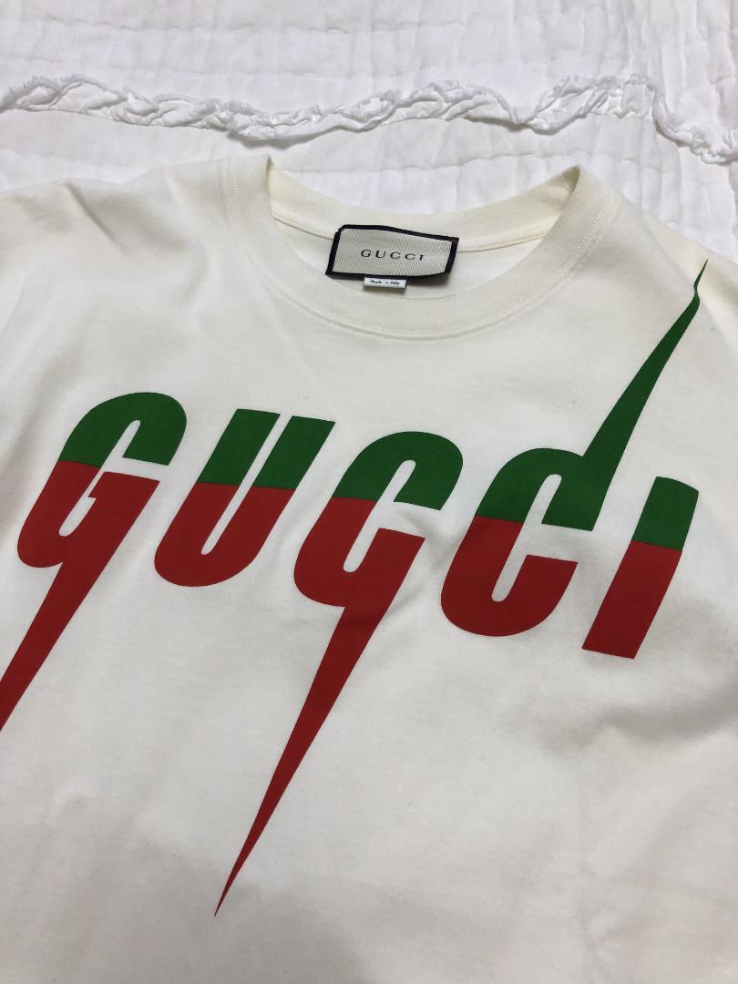 GUCCI Blade men's Short Sleeve T-shirt Size M authentic from GUCCI Blade men's Short Sleeve T-shirt Size M authentic from