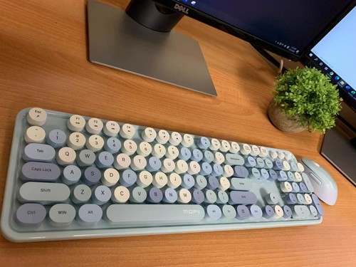 Mofii Charming Colorful Wireless Keyboard and Mouse set for PC/Laptop/Mac - Picture 3 of 13