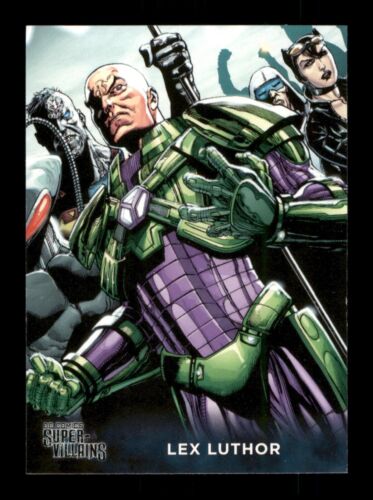 Lex Luthor 39 DC Comics Super-Villains 2015 Trading Card TCG CCG - Picture 1 of 2