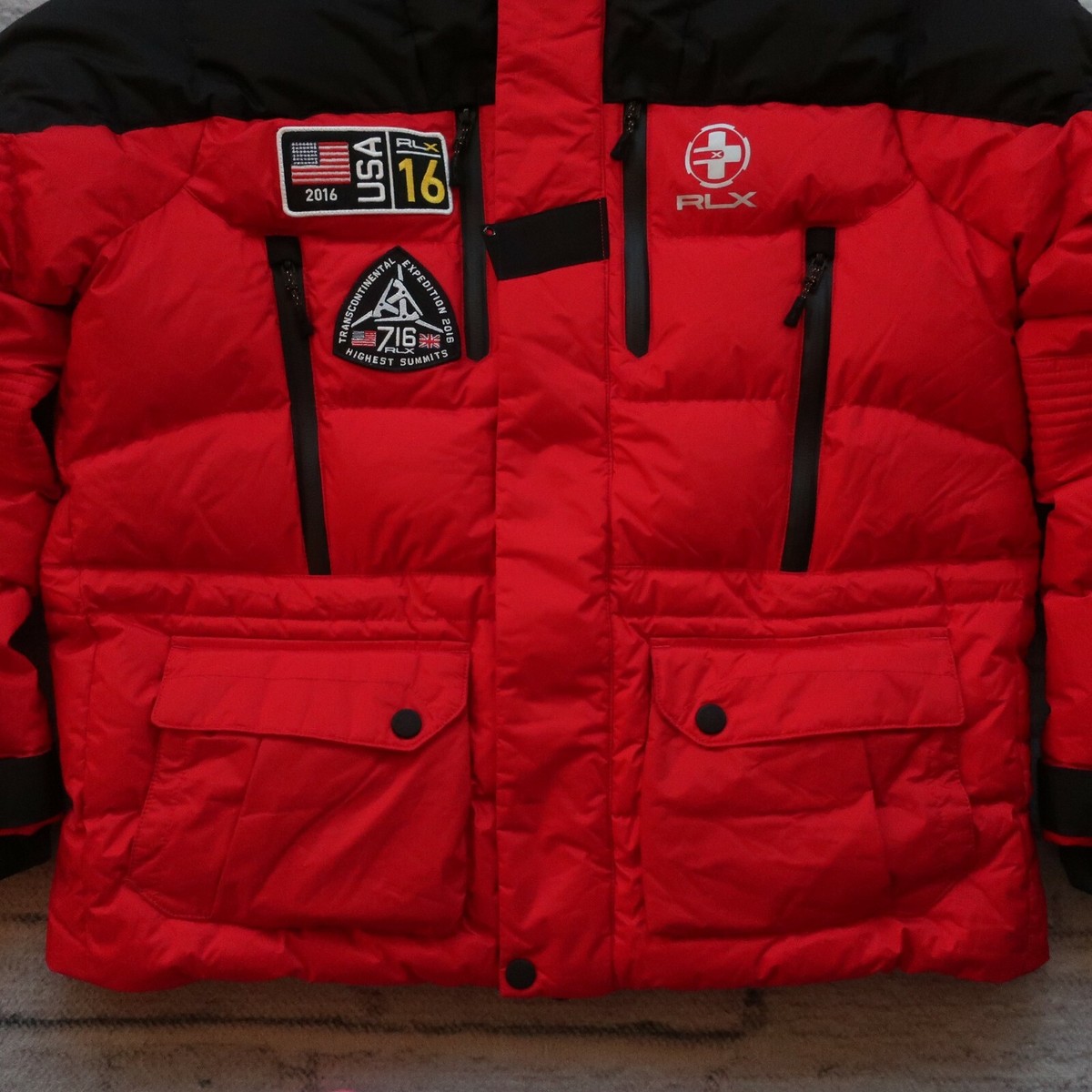 2016 RLX Ralph Lauren Expedition Puffer Down Jacket Size L 650 