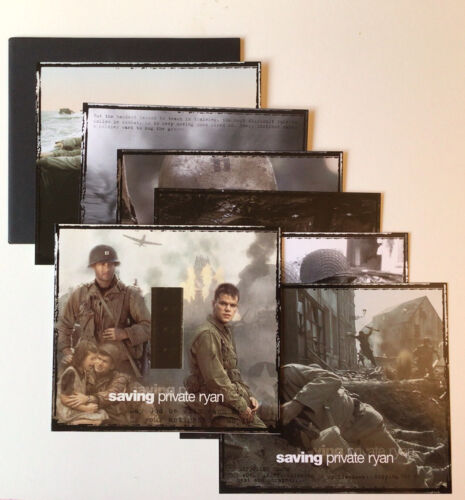 Saving Private Ryan VHS Limited Edition Film Reel Cells and Film Stills - Foto 1 di 4