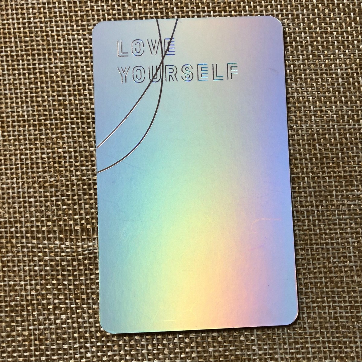 BTS V [ Love Yourself Answer ] Official Photocard, E Ver / New