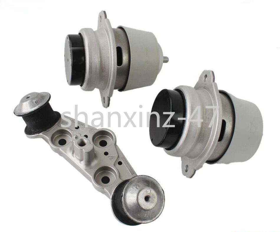 Montagem do motor + montagem de transmissão 3 peças para Porsche Panamera 2011-2016 - Imagem 2 de 4