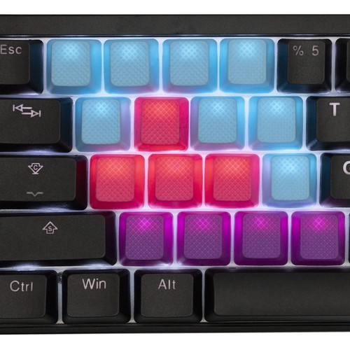 Blank Rubber Gaming Keycaps Blank No.5 Compatible with All MX Types Keyboards - Picture 2 of 5