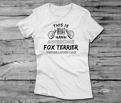 Fox Terrier Wire T Shirt Hoodie Dog Walking Owner Gift B2G1F! - Picture 79 of 84