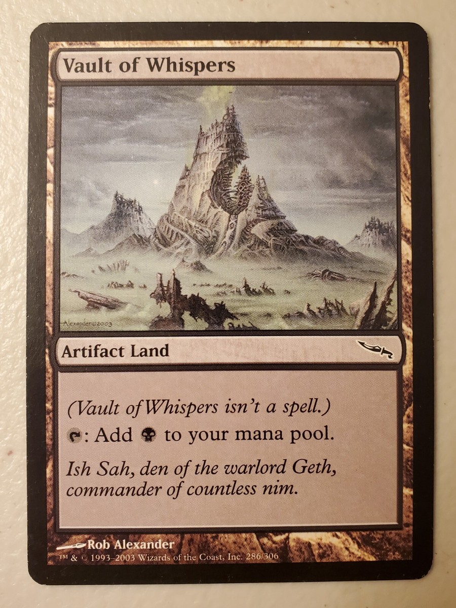 MTG 囁きの大霊堂 vault of wispers MRD foil 日日 Vault of Whispers (Surge Foil) | Warhammer 40,000 Commander