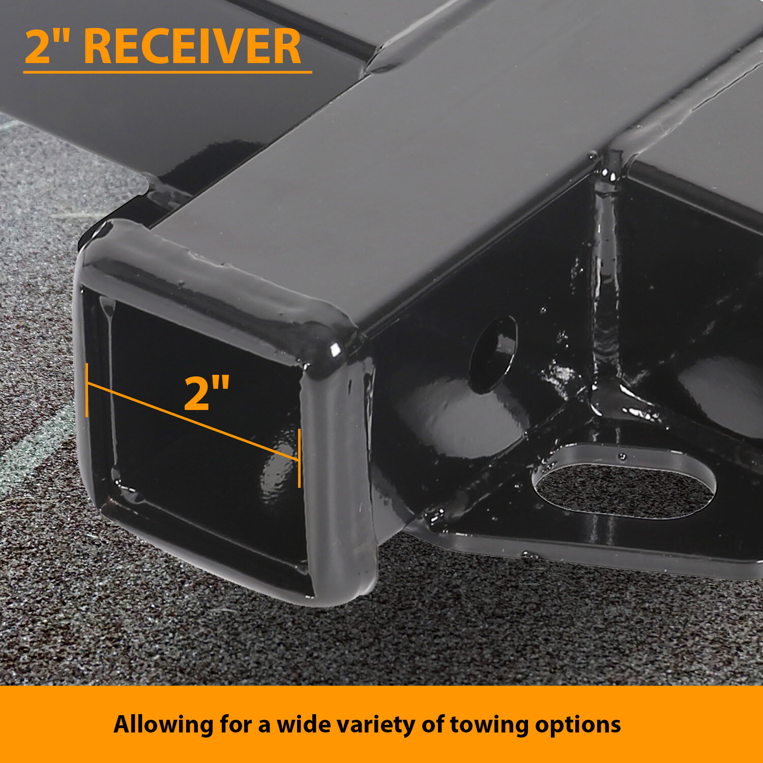 For 19832011 Ford Ranger Class 3 Trailer Hitch Receiver Rear Bumper