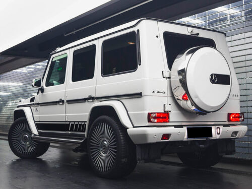 Side Vinyl Decal Stripes Stickers For Mercedes G-Class Wagon W463 W461 1990-2018 - Picture 6 of 17
