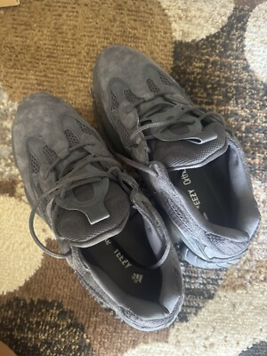 Size 16 adidas Yeezy 500 Low Utility Black 191526370910|