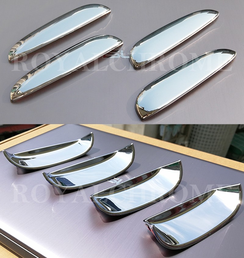 USA STOCK COMBO Set CHROME Door Handle Cover Trims for JAGUAR XJ