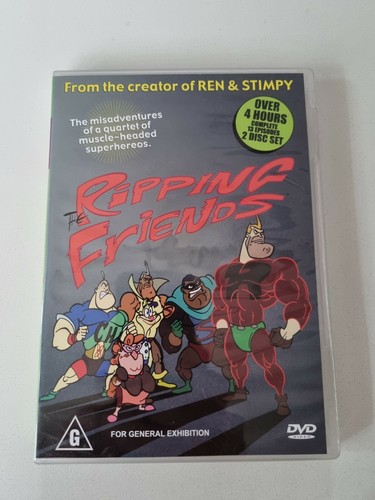 The Ripping Friends from Ren & Stimpy creators Madman DVD 13 episodes