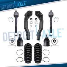 Front Inner Outer Tie Rod and Lower Ball Joint for Acura Integra and Honda Civic