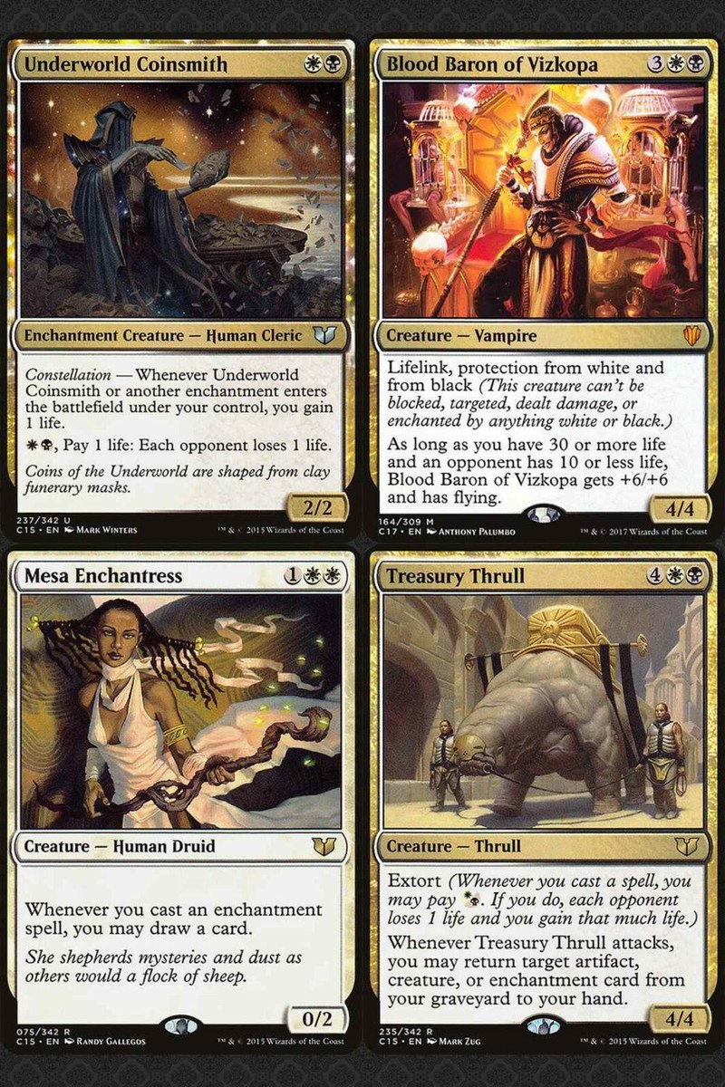 Daxos the Returned ENCHANTMENTS Orzhov Commander Deck MTG Magic