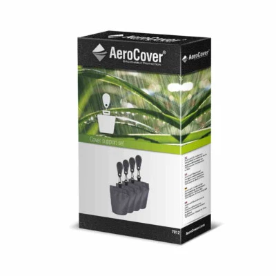 AeroCover 781-2 Sandsäcke für Schutzhülle 4x Sandsack + 4x Clip, anthrazit, 8-te