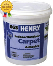 W.W. Co 12185 12185 GAL #663 Carp Adhesive Beige  Gallon