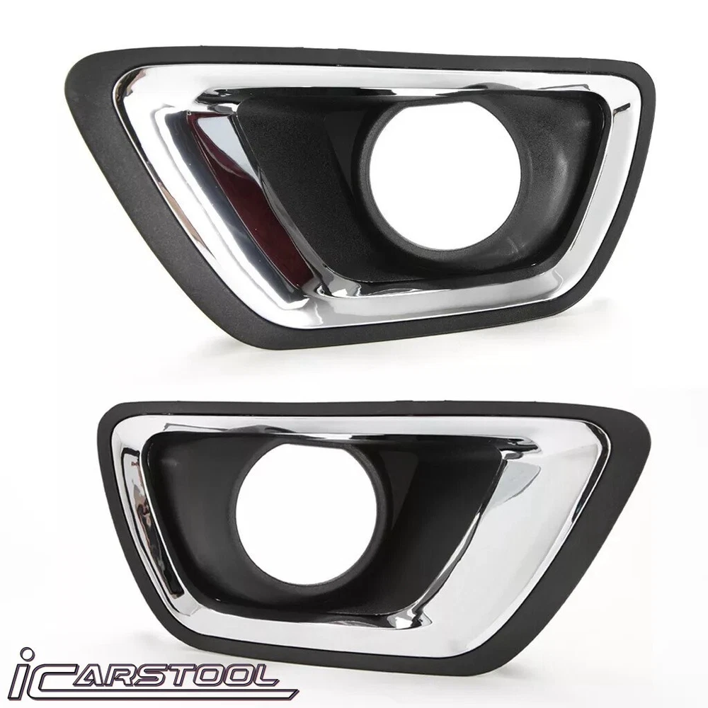 Clear Lens LED Fog Lights Kit For 2015-2020 Chevrolet Colorado with Bezel 5202 Plug