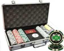 MRC POKER 300PCS 14G ACE CASINO TABLE CLAY POKER CHIPS SET