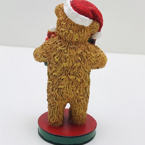 Figura Coleccionista Especial Pipka A Beary 3 1/2" Edición Limitada #414 Oso con Papá Noel 2003 - Imagen 4 de 7